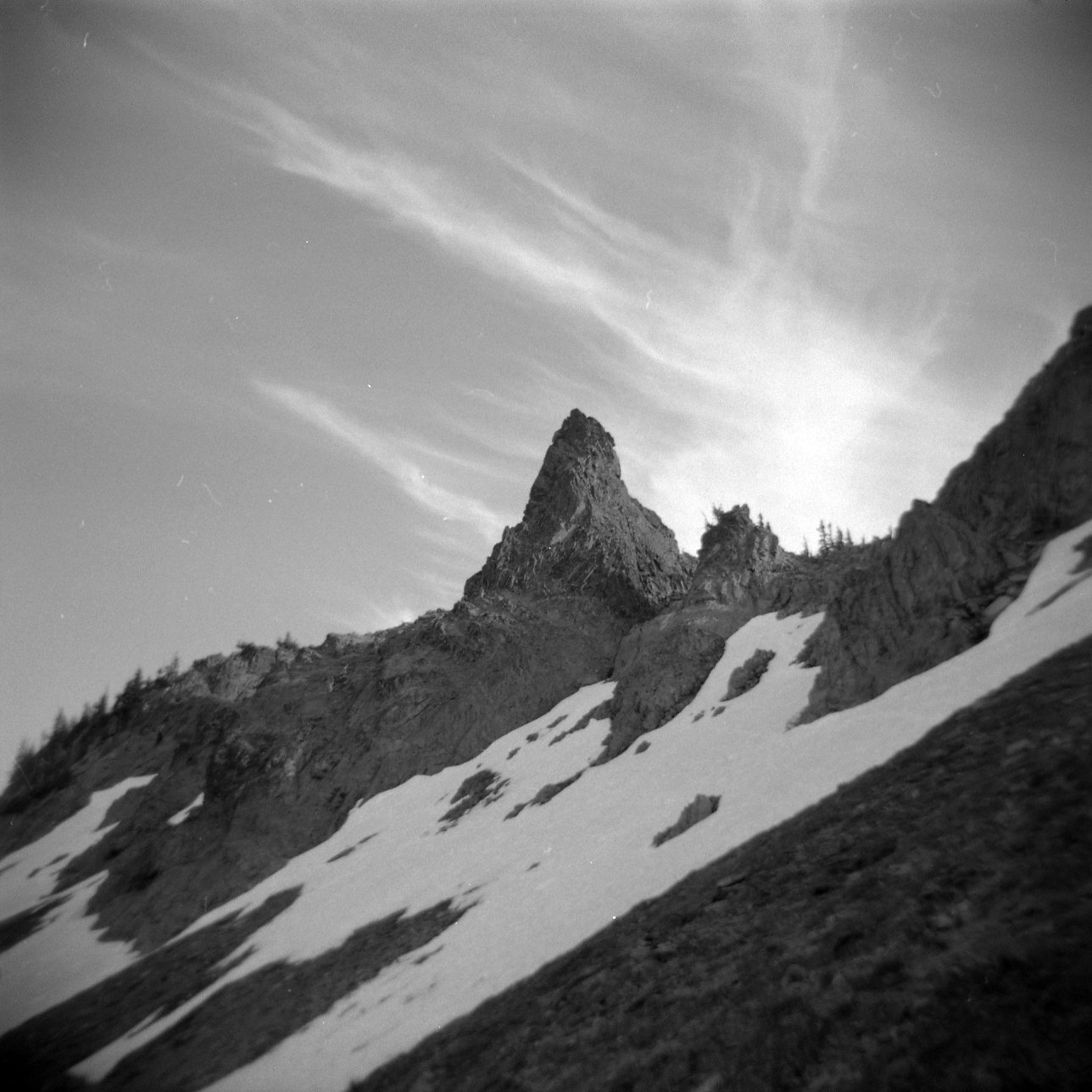 Peak in Goat Rocks Wilderness