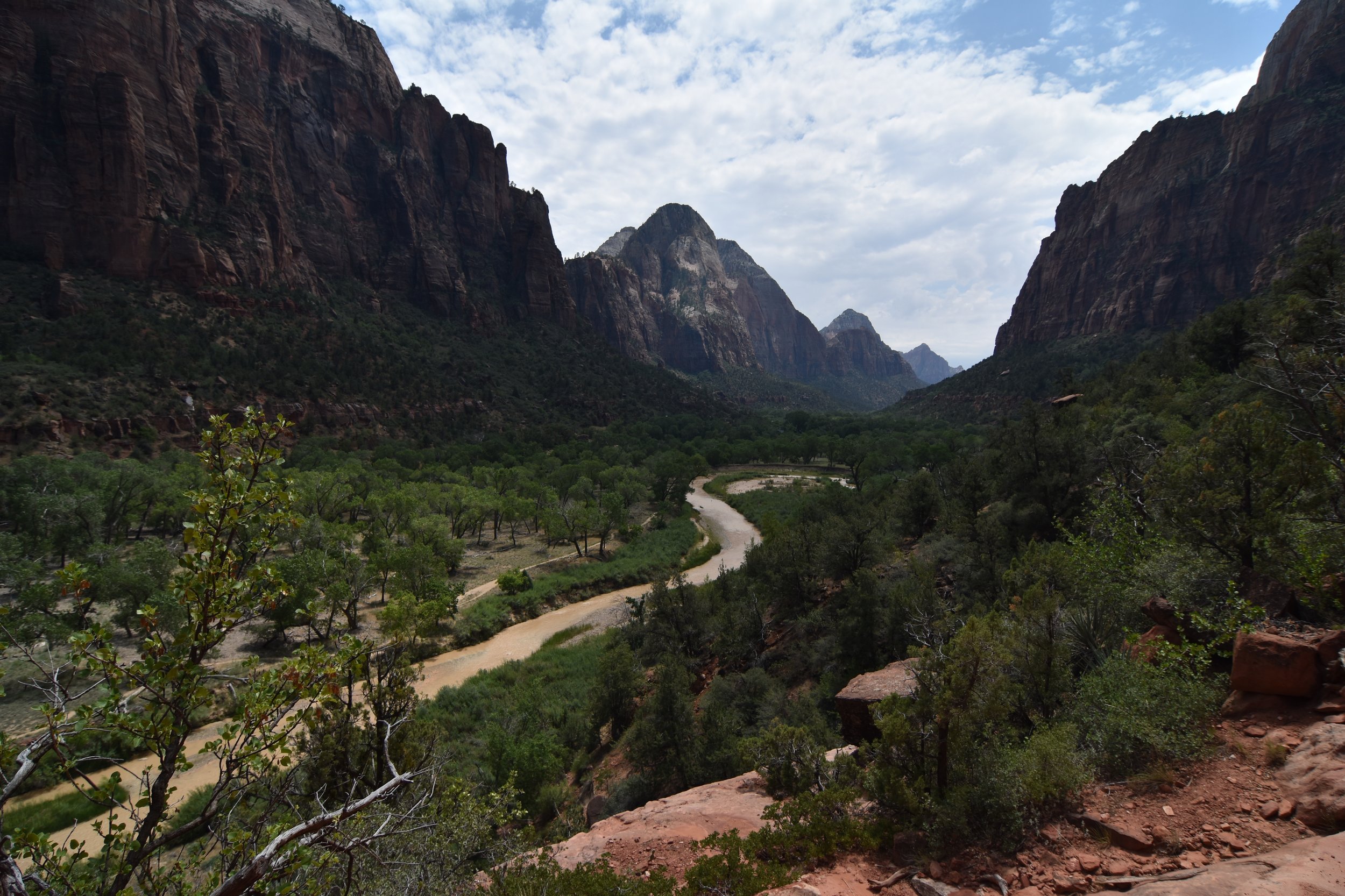 Zion Canyon with Virgin river