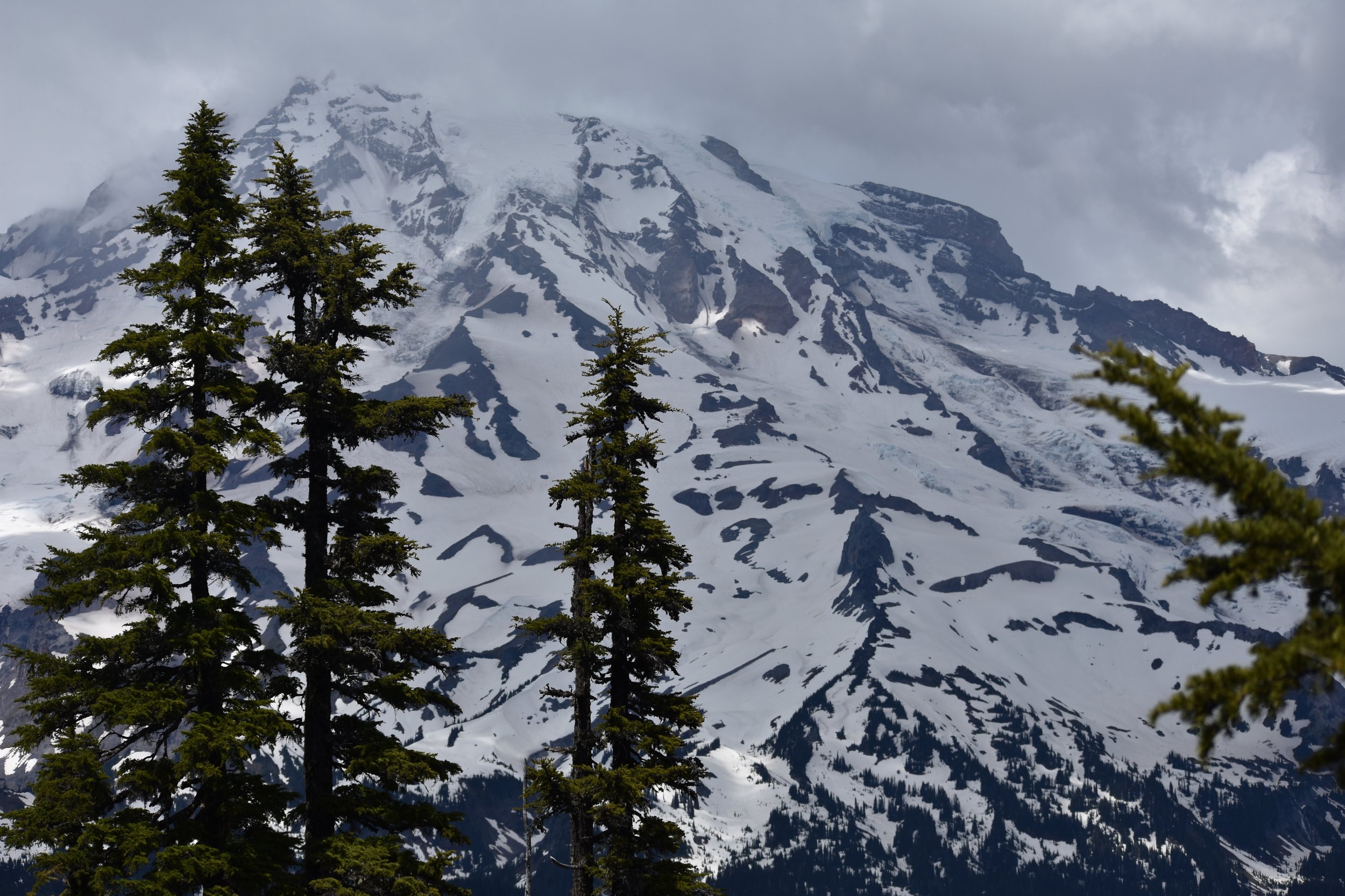 Telephoto Rainier from the south