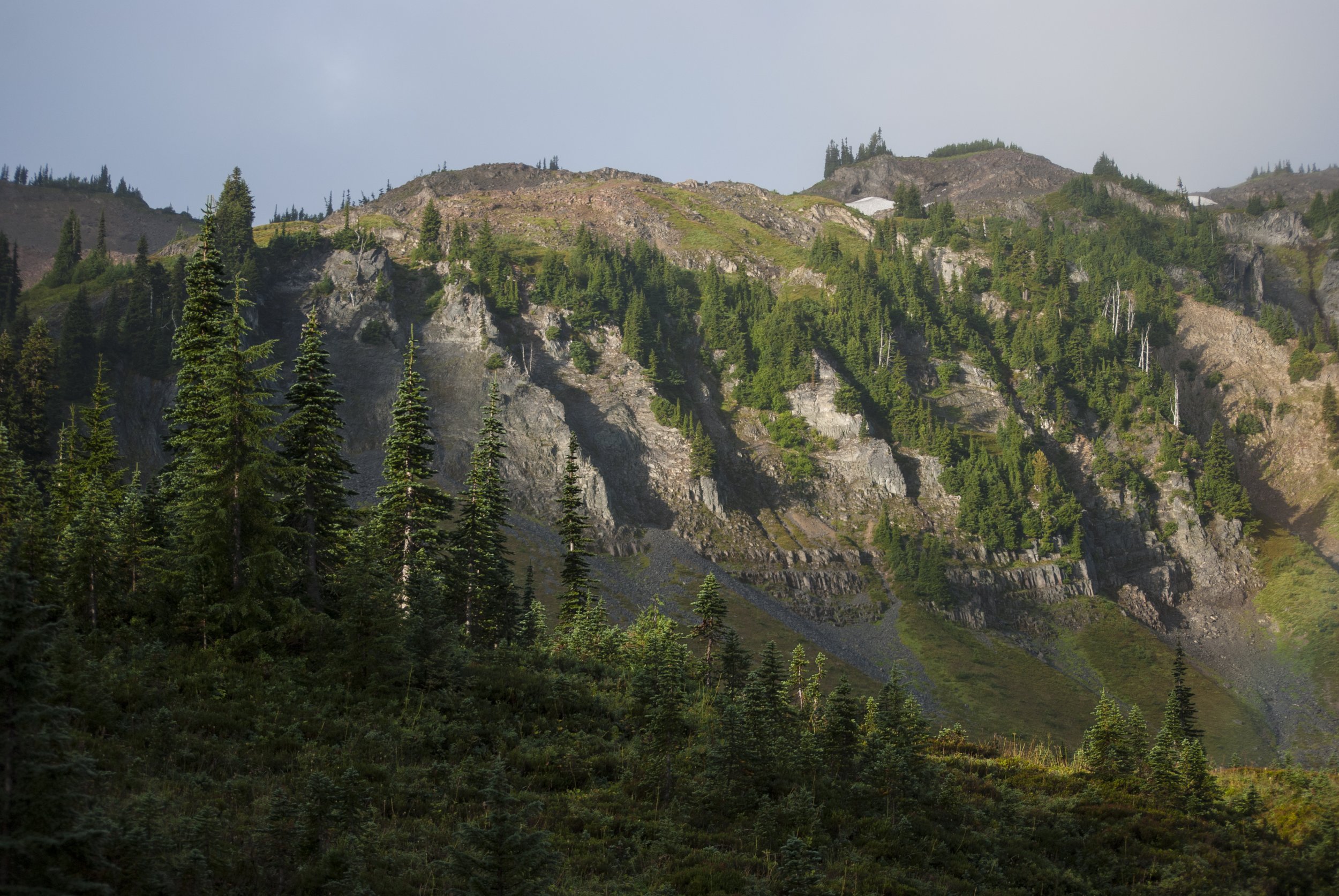 Rocky hillside near Indian Bar